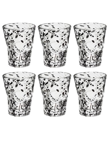 CTM SET 6 BICCHIERI VINO 250 ML IN PASTA DI...