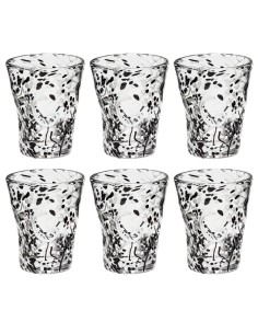 CTM SET 6 BICCHIERI ACQUA 310 ML IN PASTA DI VETRO - MONET
