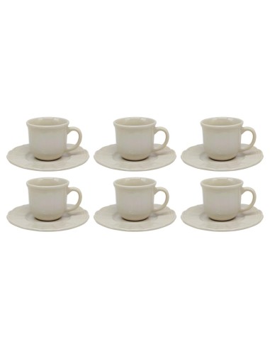 CTM SET 6 TAZZE CAFFÈ 10 CL IN GRES - ARLES
