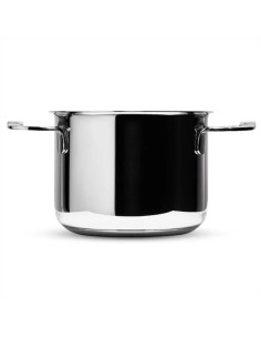SERAFINO ZANI PENTOLA ALTA 2 MANIGLIE IN ACCIAIO INOX -...