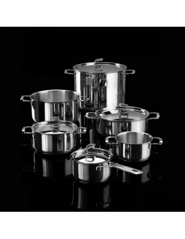 SERAFINO ZANI COPERCHIO IN ACCIAIO INOX - TULLIO