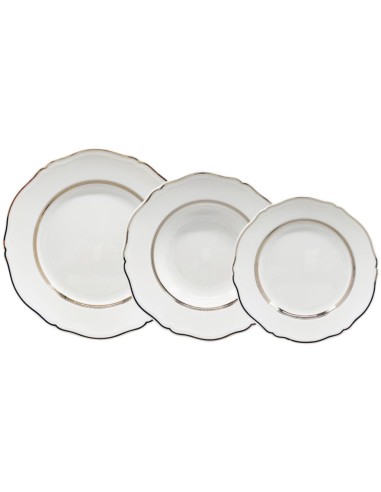RICHARD GINORI SERVIZIO DI PIATTI 18 PEZZI IN...