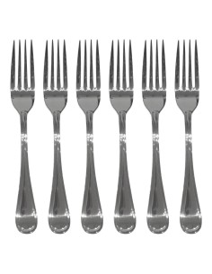 RICHARD GINORI SET 6 FORCHETTE TAVOLA IN ACCIAIO INOX