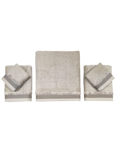 CREOLE COMPLETO BAGNO 6 PEZZI IN SPUGNA 100%...