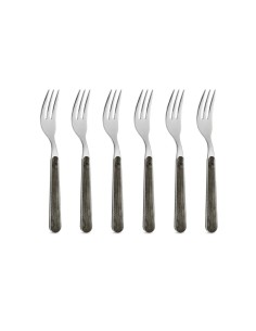 NEVA SET 6 FORCHETTE DOLCE IN ACCIAIO INOX - PINO