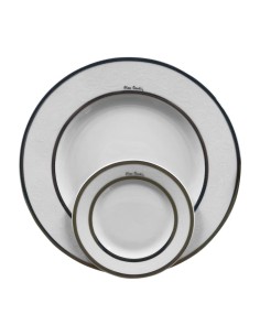 PIERRE CARDIN SERVIZIO 7 PIATTI DOLCE - ROXY PLATINO