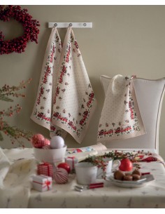 BLUMARINE STROFINACCIO IN LINO 50 X 70 CM - TRENINO