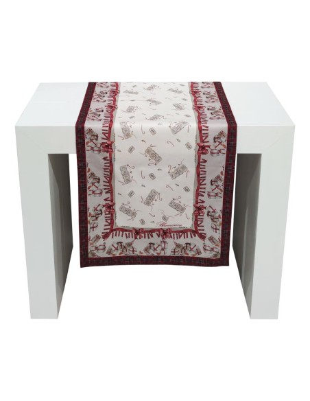BLUMARINE RUNNER 50 X 150 CM IN PANAMA 100% COTONE - FESTA