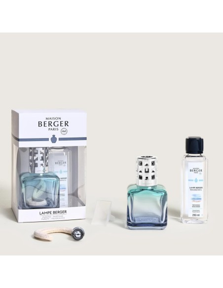MAISON BERGER COFANETTO LAMPADA CATALITICA + RICARICA 250 ML - GLACON