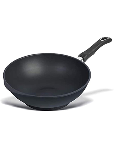 GASTROLUX PADELLA WOK ANTIADERENTE CON MANICO...