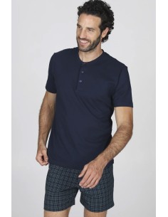 JULIPET PIGIAMA UOMO SERAFINO MANICA CORTA E PANTALONCINO...