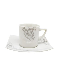 PIERRE CARDIN TAZZINA CAFFÈ 10 CL CON PIATTINO IN...