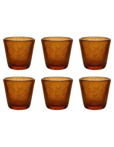 MEMENTO SET 6 BICCHIERINI LIQUORE 6 CL IN VETRO...