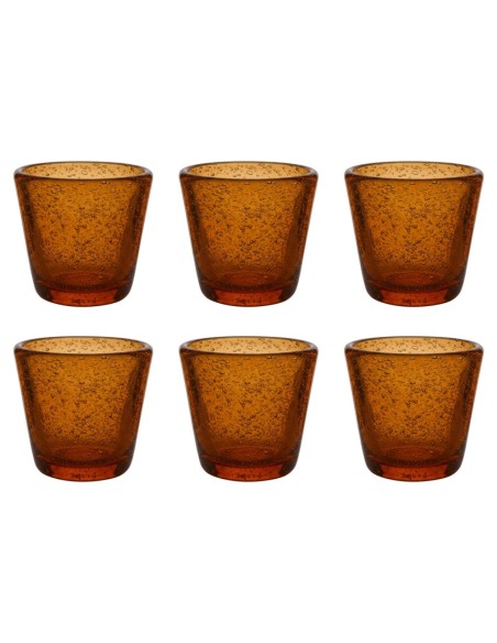 MEMENTO SET 6 BICCHIERINI LIQUORE 6 CL IN VETRO - GLASS