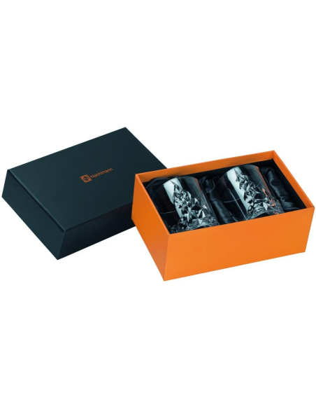 NACHTMANN SET 2 BICCHIERI WHISKY 36,5 CL - SCULPTURE