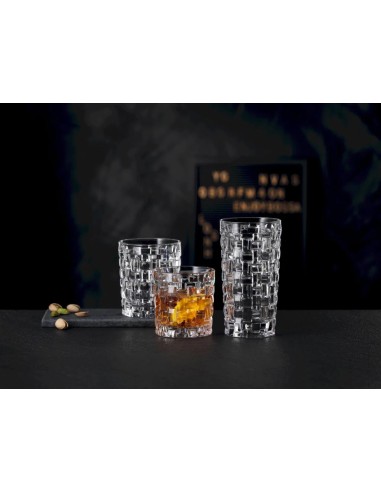 NACHTMANN SET 4 BICCHIERI WHISKY 39 CL - BOSSA...