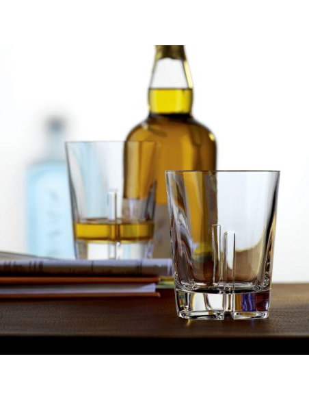 NACHTMANN SET 6 BICCHIERI WHISKY 34 CL - HAVANNA