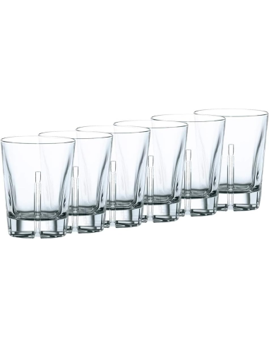 NACHTMANN SET 6 BICCHIERI WHISKY 34 CL - HAVANNA