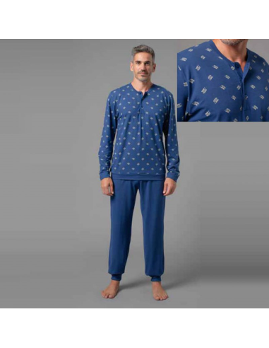 JULIPET PIGIAMA UOMO SERAFINO MANICA LUNGA E...