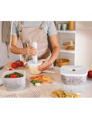 GUZZINI CONTENITORE SOTTOVUOTO BASSO L - SAVE IT