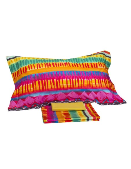 MIRABELLO COMPLETO LENZUOLA COPRILETTO 1 PIAZZA - TEQUILA