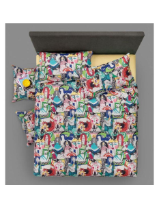 MIRABELLO COMPLETO LENZUOLA COPRILETTO MATRIMONIALE - TALES 2