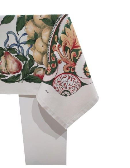 MIRABELLO TOVAGLIA IN TABLO SATEEN BIO - SANTO STEFANO DI CAMASTRA