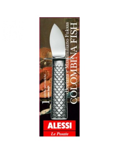 ALESSI COLTELLO PER OSTRICHE - COLOMBINA