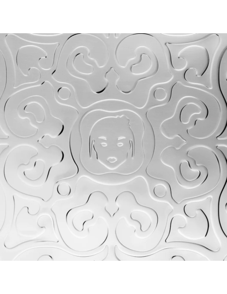 ALESSI - DRESSED Vassoio rotondo in acciaio inox, lucido con decoro a  rilievo 35 cm - Idea Casa Più