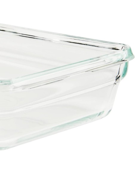 EMSA CONTENITORE IN VETRO SALVAFRESCHEZZA RETTANGOLARE - CLIP & CLOSE GLASS