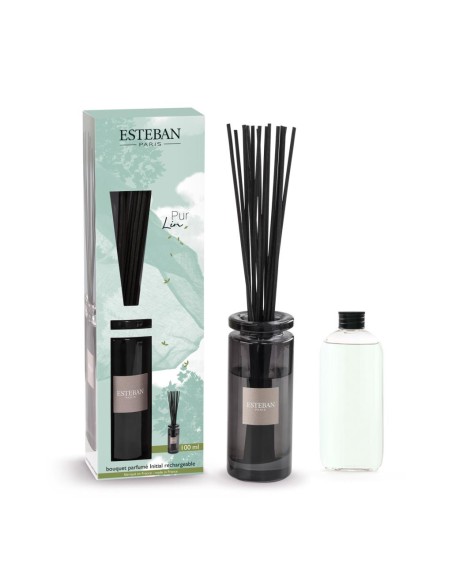 ESTEBAN PARIS DIFFUSORE A BASTONCINI 100 ML - PUR LIN