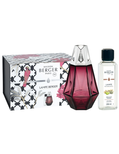 MAISON BERGER LAMPADA PRISME GRENAT + RICARICA...