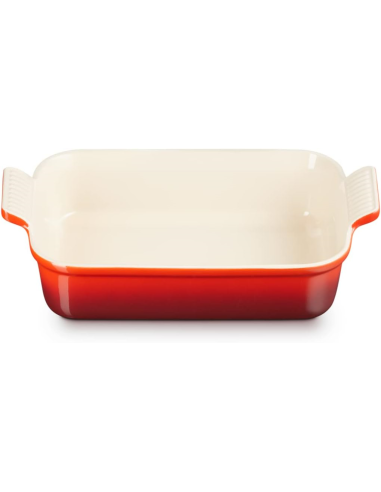 LE CREUSET PIROFILA RETTANGOLARE CON MANICI 