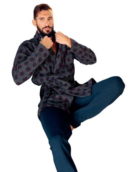 QBO VESTAGLIA UOMO MANICA LUNGA