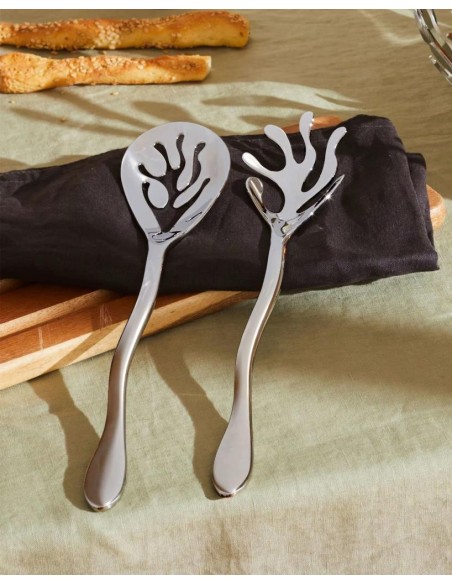 ALESSI SET POSATE INSALATA - MEDITERRANEO