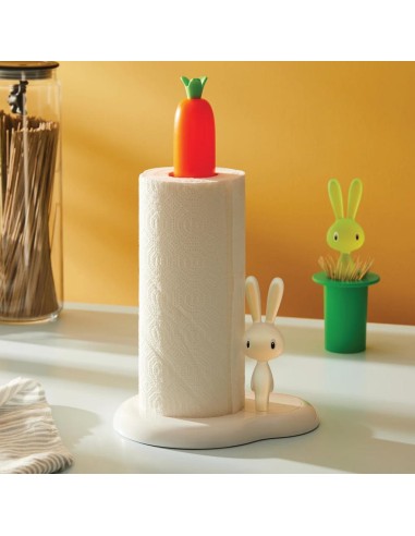 ALESSI PORTAROTOLO H29 CM - BUNNY & CARROT