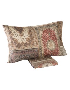 MIRABELLO PARURE LENZUOLO COPRILETTO 2 PIAZZE - ORIENTE