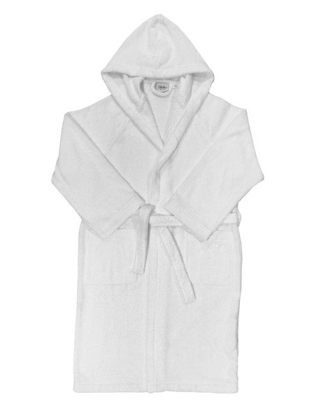 BELLORA ACCAPPATOIO CON CAPPUCCIO IN SPUGNA - FIOCCO