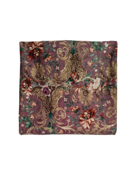 MARTA MARZOTTO PLAID IN VELLUTO 142 X 130 CM - PIAZZA DI SPAGNA