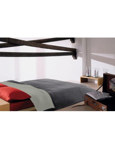 MANTEROL PLAID IN PILE 260 X 240 CM - BAMBU' COLOR