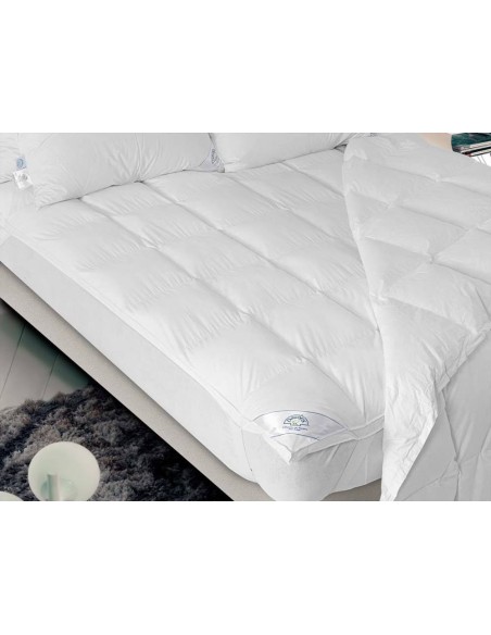 DAUNEX TOPPER COPRIMATERASSO IN PIUMINO D'OCA - ORTISEI H4