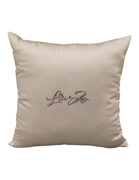LIU JO SET 2 CUSCINI ARREDO 40 X 40 CM IN RASO - ESAGONO