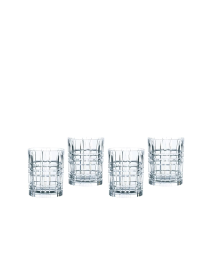 NACHTMANN SET 4 BICCHIERI DA WHISKY 34 CL - SQUARE 2