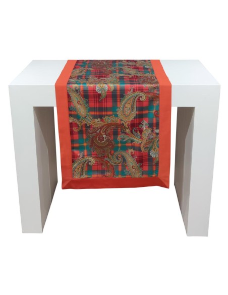 ETRO RUNNER 50 X 150 CM IN RASO DI COTONE