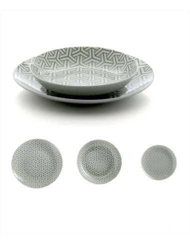 EVVIVA SERVIZIO PIATTI 18 PZ - MORGANA
