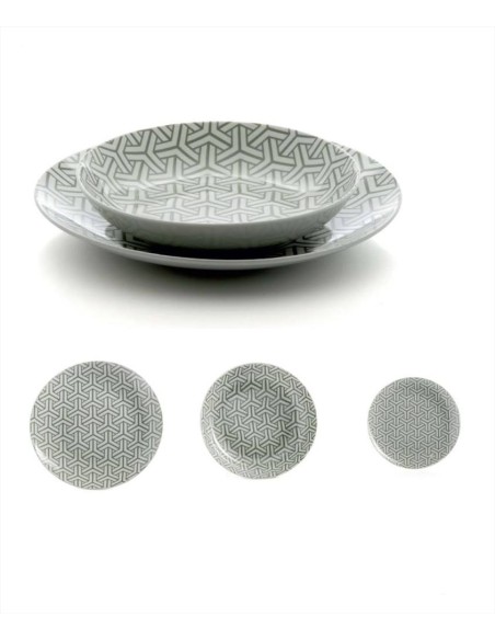 EVVIVA SERVIZIO PIATTI 18 PZ - MORGANA