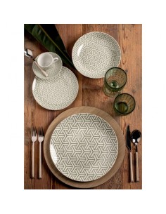 EVVIVA SERVIZIO PIATTI 18 PZ - MORGANA 2