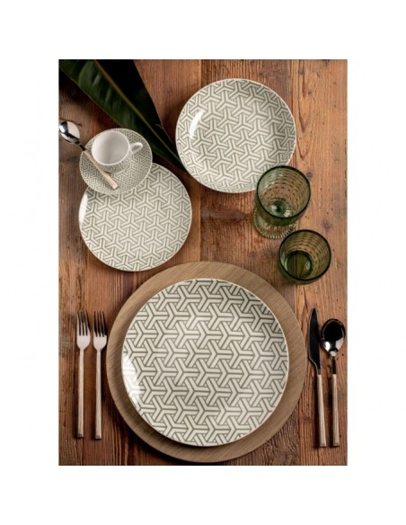 EVVIVA SERVIZIO PIATTI 18 PZ - MORGANA