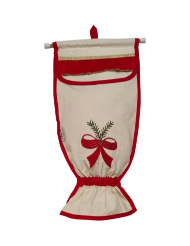 LA MEDICEA PORTA BUSTE CON RICAMO NATALIZIO