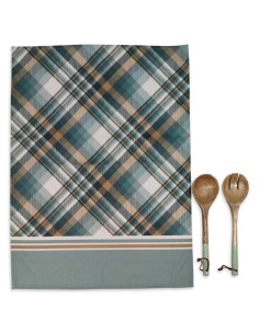 MAISON SUCREE SET STROFINACCIO E POSATE INSALATA